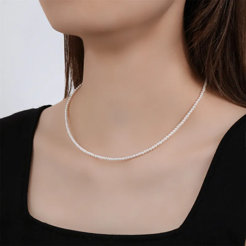 SEAZA Pearl Necklaces Women's-7