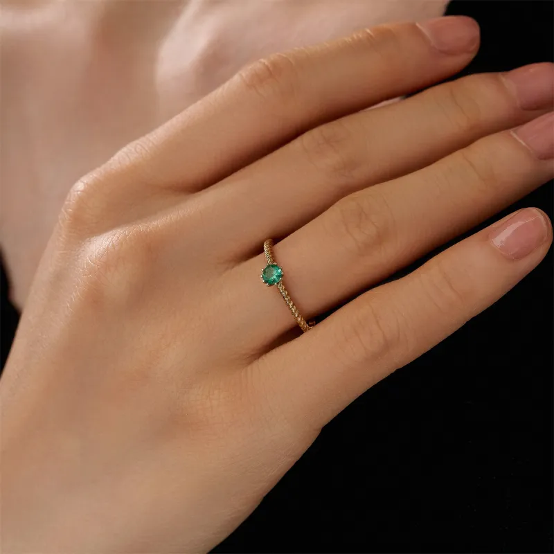 SEAZA Colored Gemstone Rings Women's-2