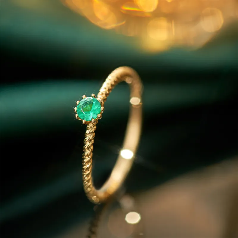 SEAZA Colored Gemstone Rings Women's-4