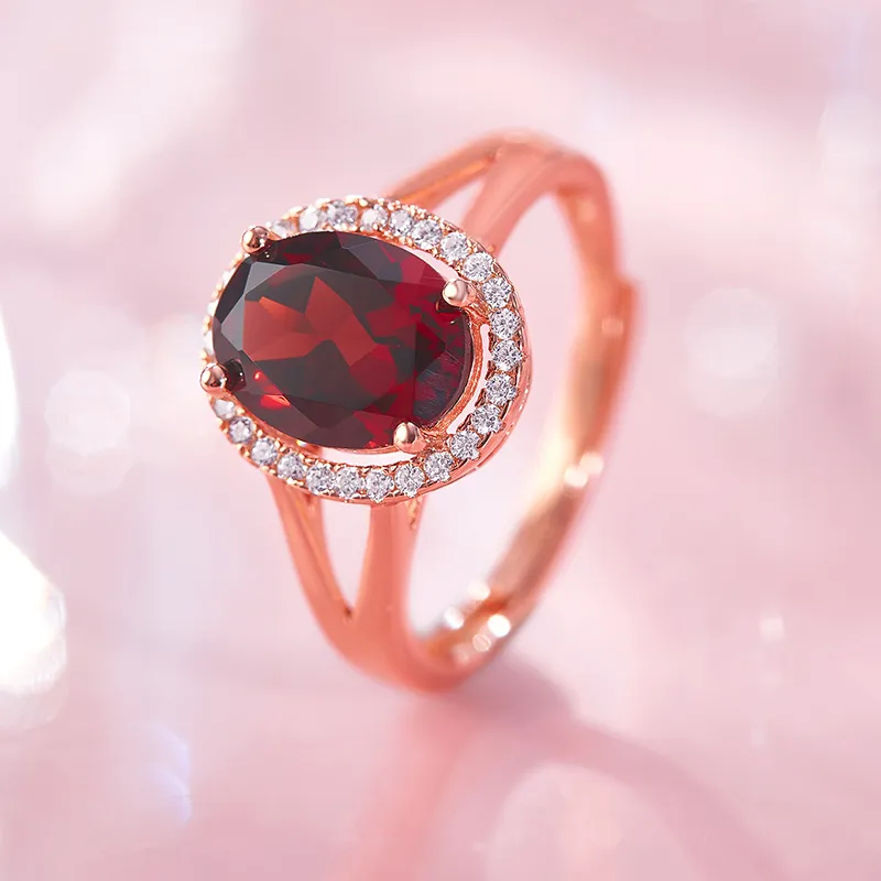 SEAZA Colored Gemstone Rings Women's-3