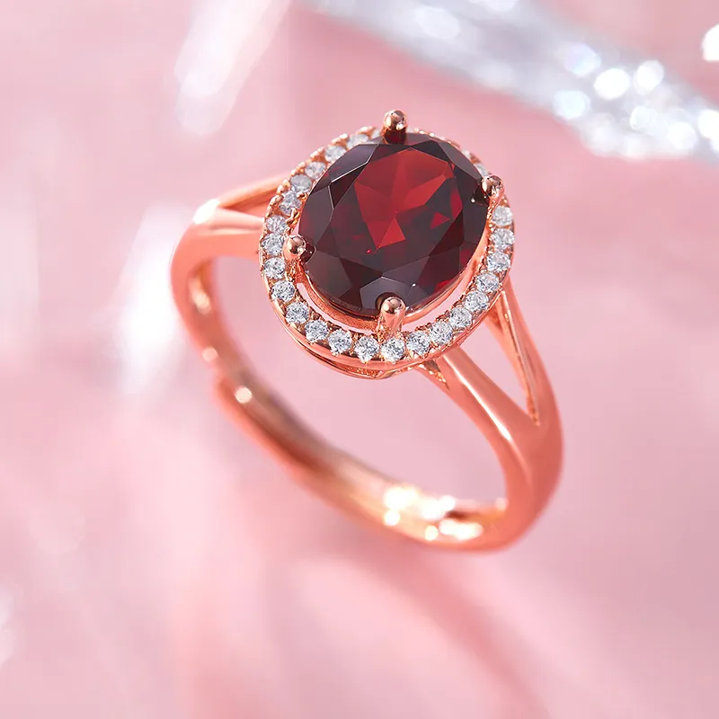 SEAZA Colored Gemstone Rings Women's-5