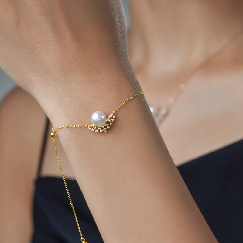 SEAZA Saltwater Pearl Bracelets Women's-3
