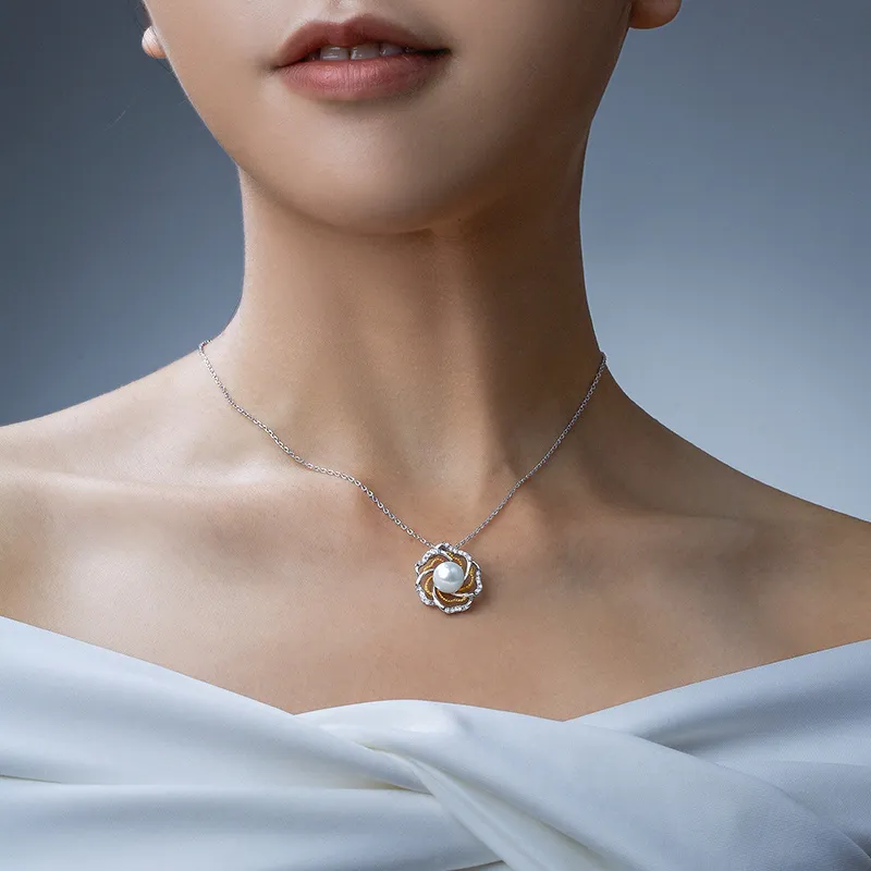 SEAZA Saltwater Pearl Necklaces Women's-3
