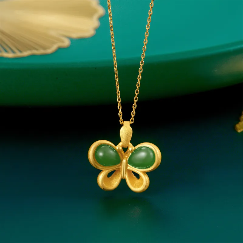 SEAZA Chalcedony Jade Pendants Women's-1
