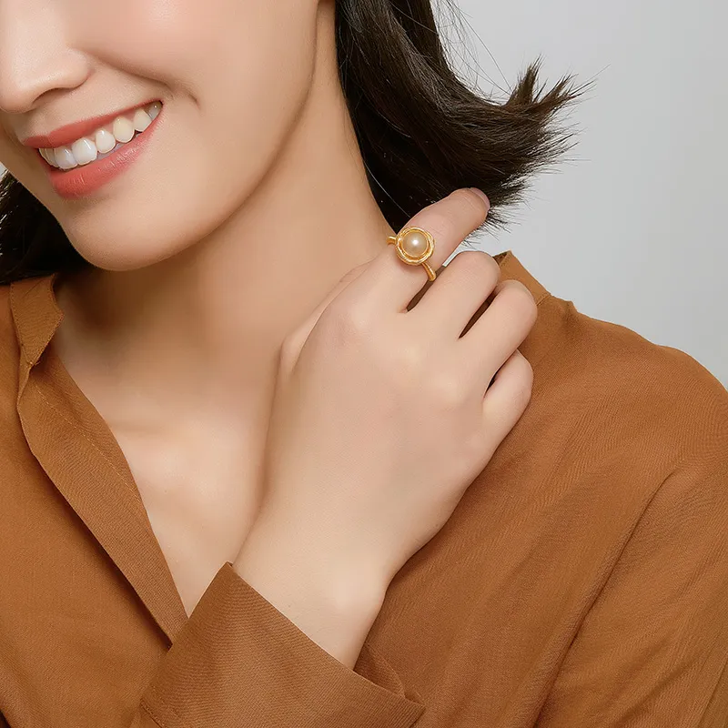 SEAZA Saltwater Pearl Rings Women's-1