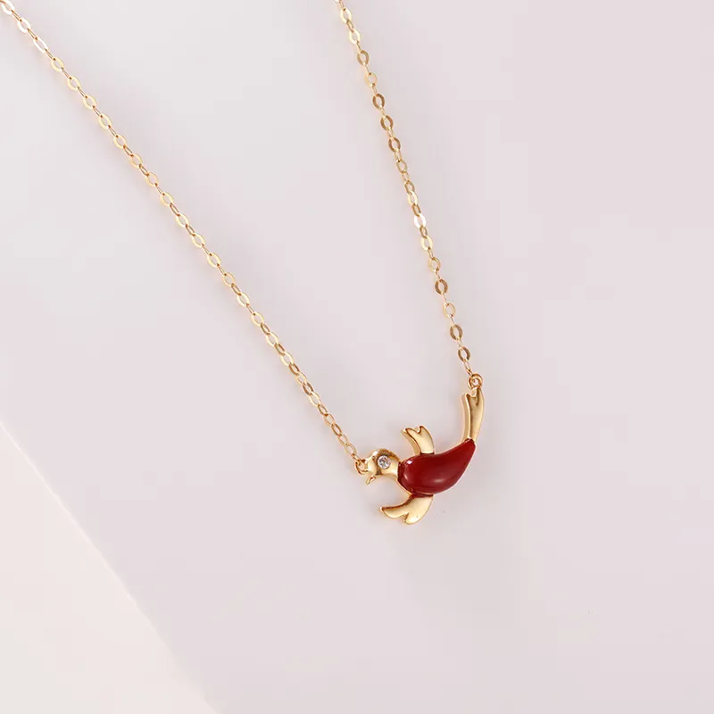 SEAZA Agate Pendant Necklace Women's-5