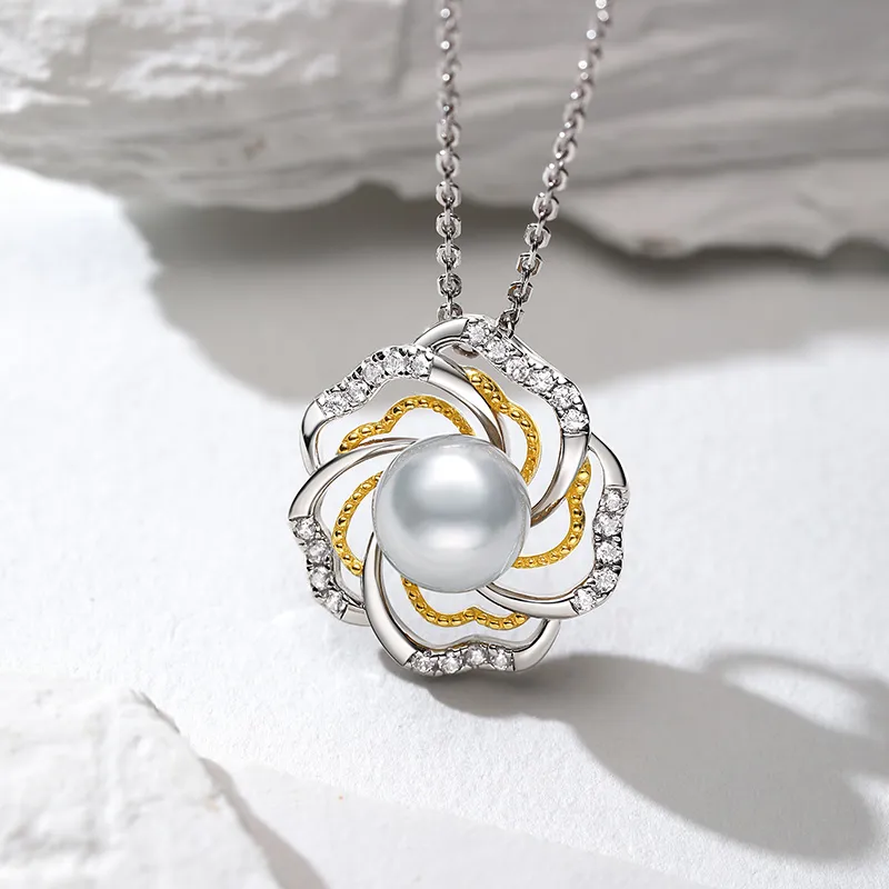 SEAZA Saltwater Pearl Necklaces Women's-4