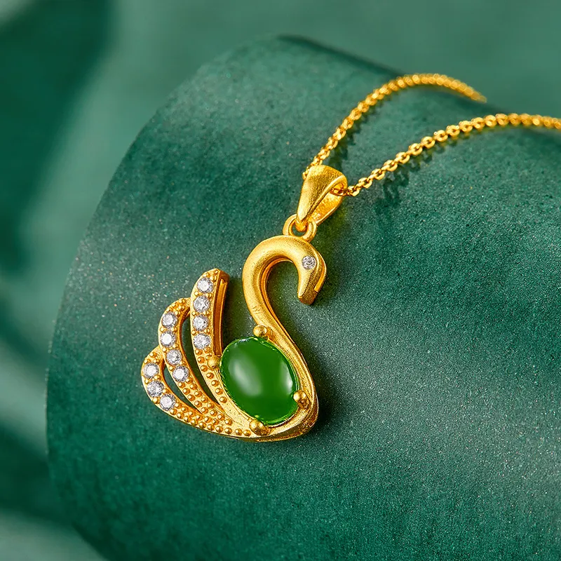 SEAZA Chalcedony Necklace For Gift Women's-4