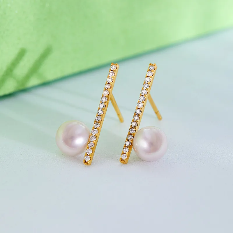 SEAZA Saltwater Pearl Earrings Women's-4