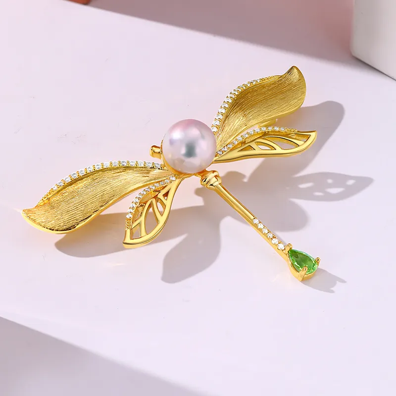 SEAZA Saltwater Pearl Brooches Women's-4