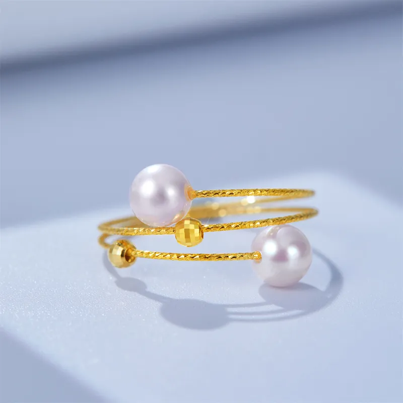 SEAZA Saltwater Pearl Rings Unisex-6