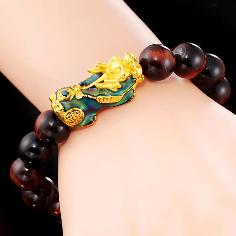 VANA Tiger's Eye Stone Bracelets Men's-1