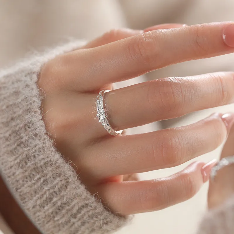 VANA S999 Fine Silver Rings Women's-2