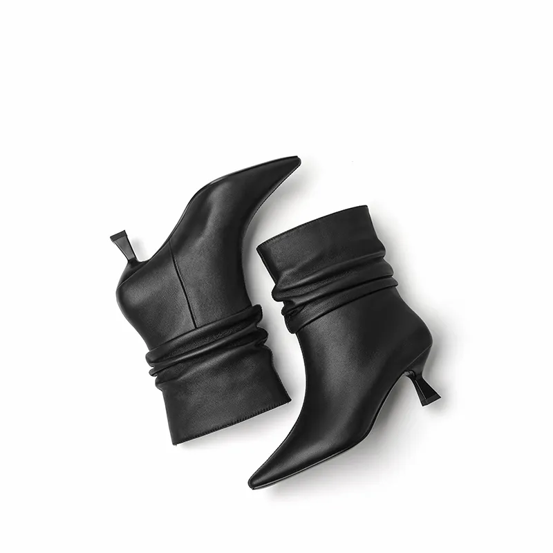 AITA Ankle Boots Women's Khaki/Black-8