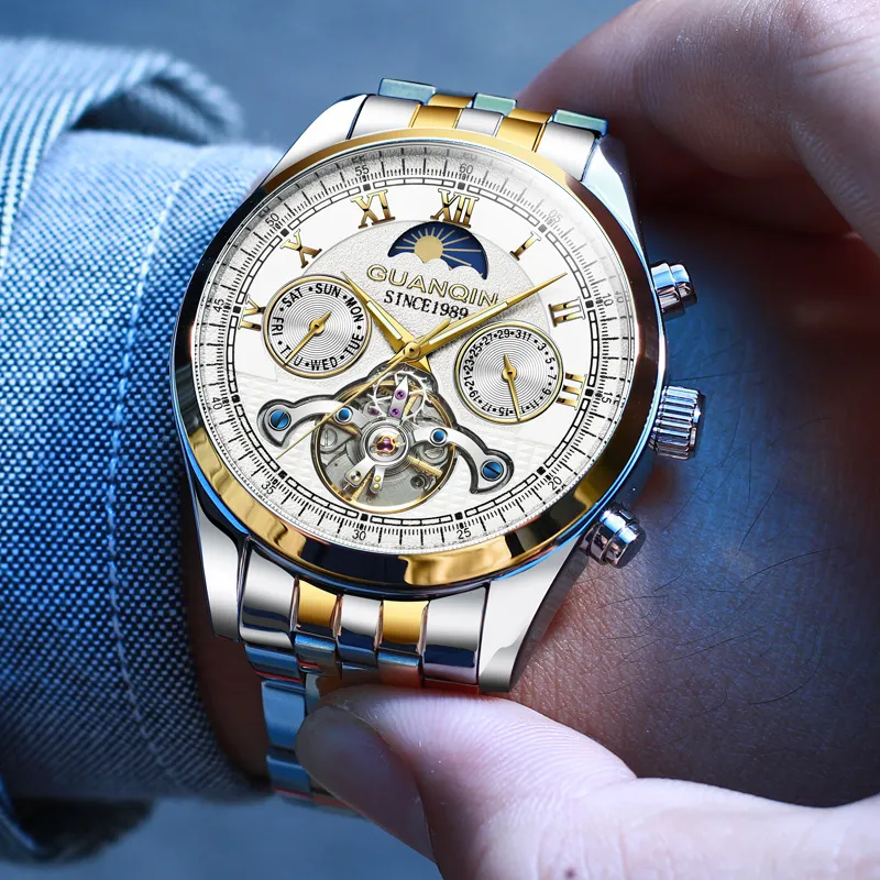GUANQIN Men Watch-3