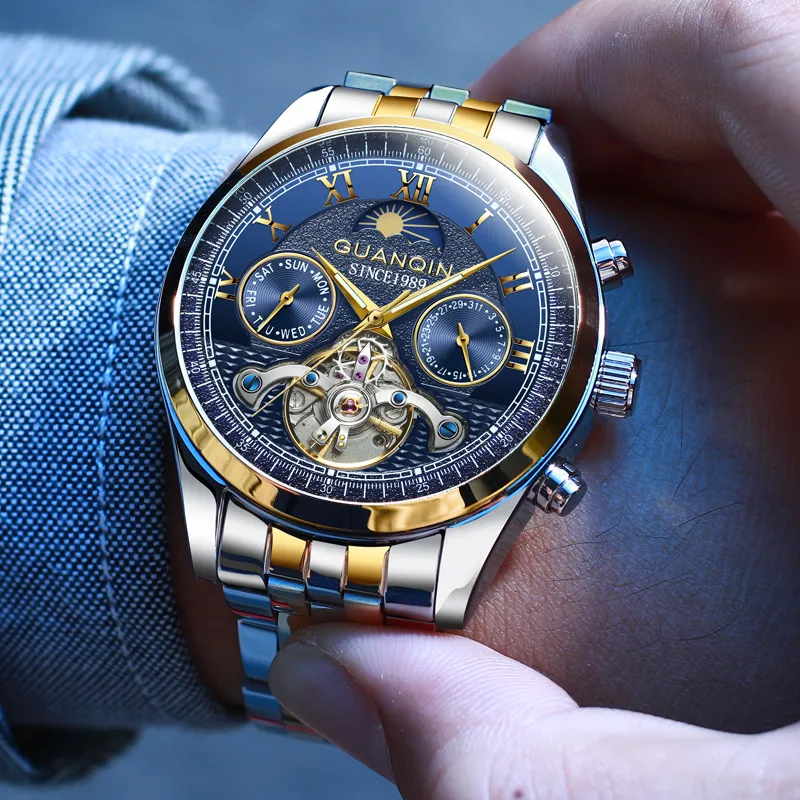 GUANQIN Men Watch-9