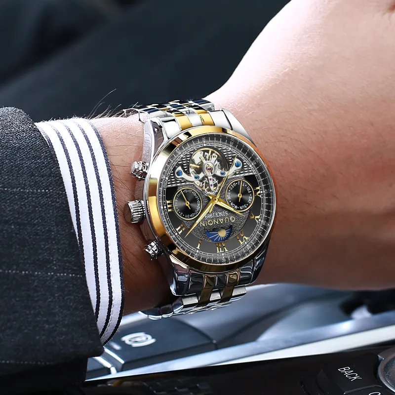 GUANQIN Men Watch-6