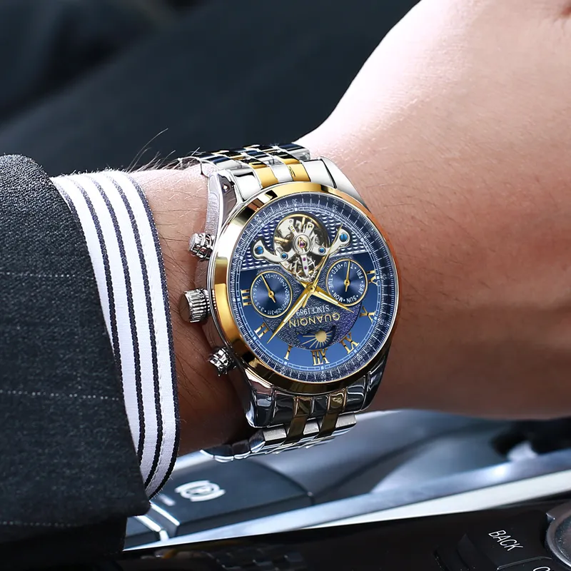 GUANQIN Men Watch-8