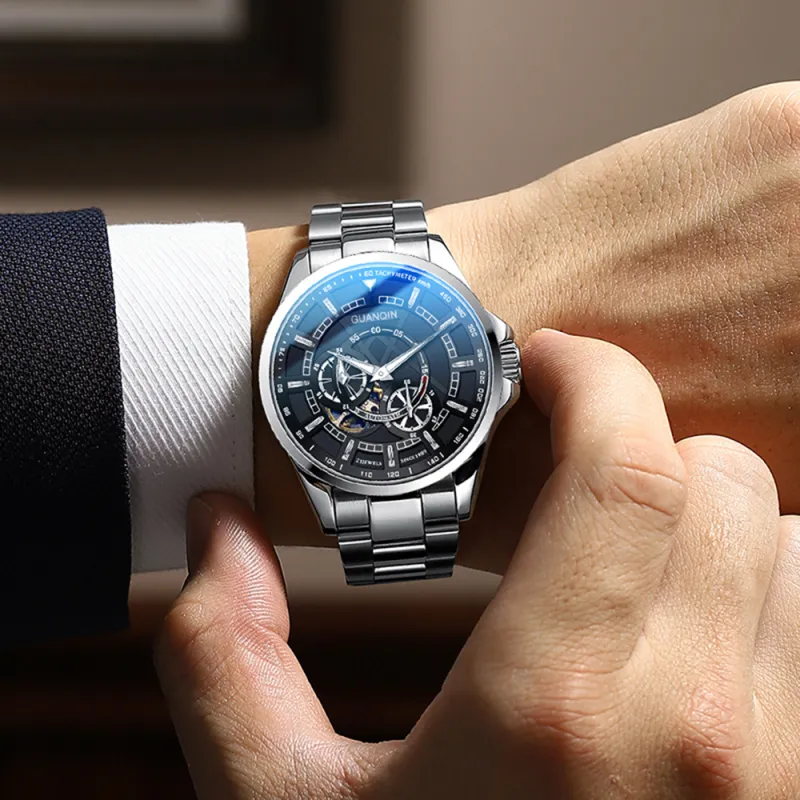 GUANQIN Men Watch-5