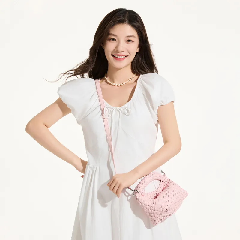 Hotwind PU Handbag Mini Women's Pink-4