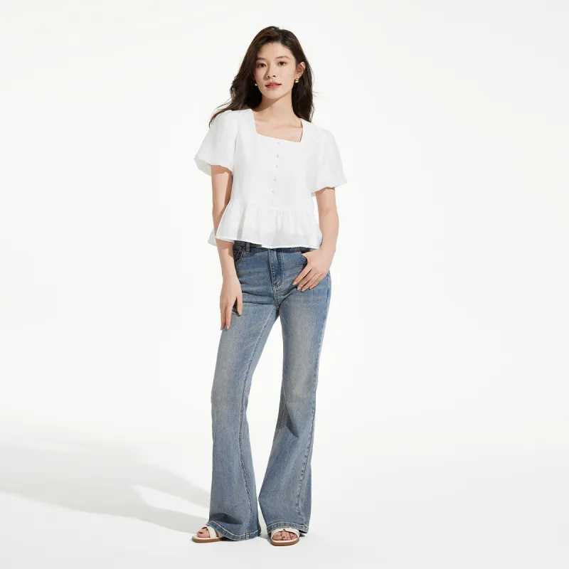 Hotwind Chiffon Shirts Women's-7