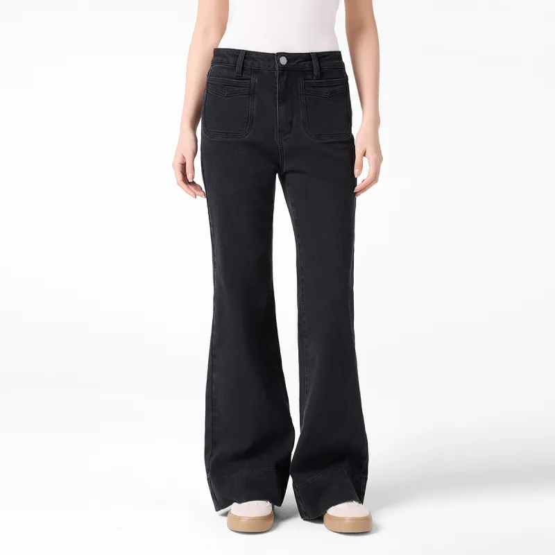 Hotwind Jeans Women's 01 Black-2