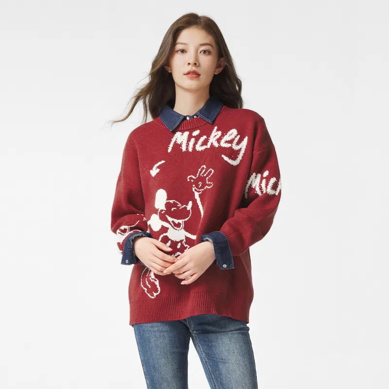 Hotwind Sweaters Women's Red-2