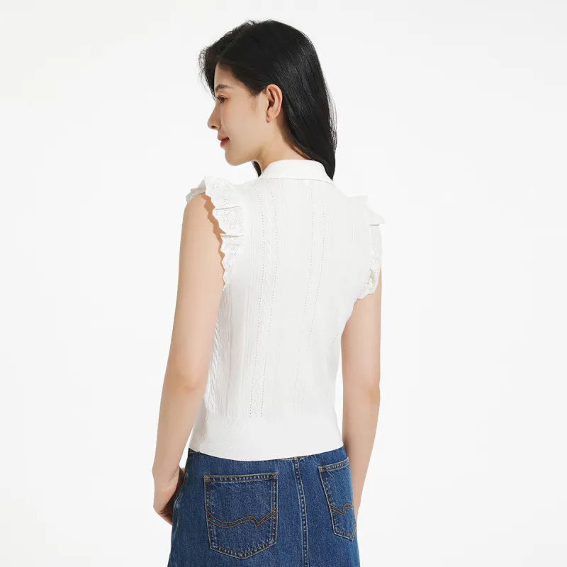Hotwind Knitwear Women's 04 White-3