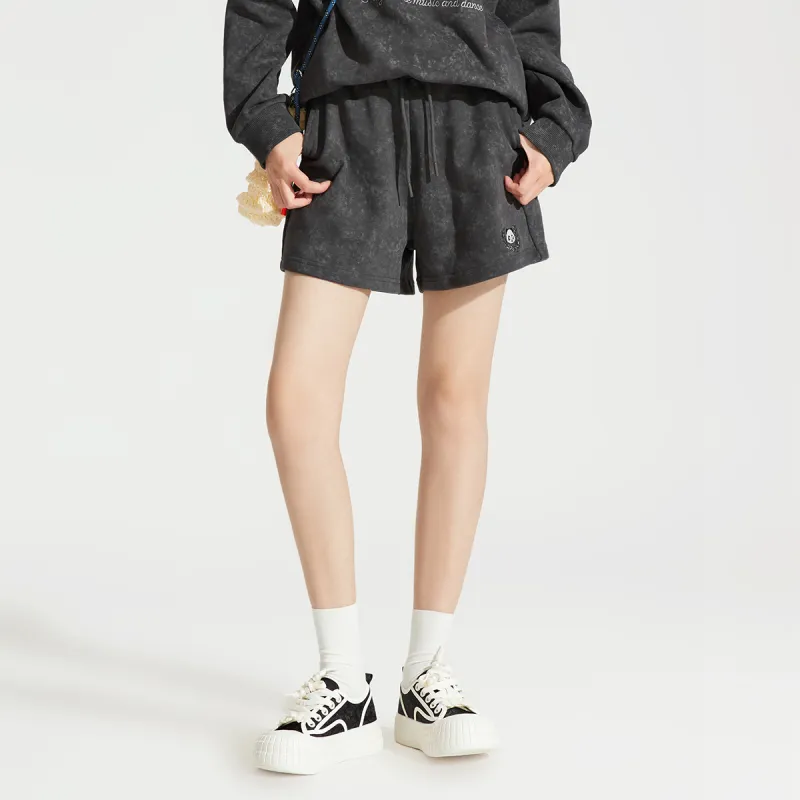 Hotwind Casual Shorts Women's Gray-2