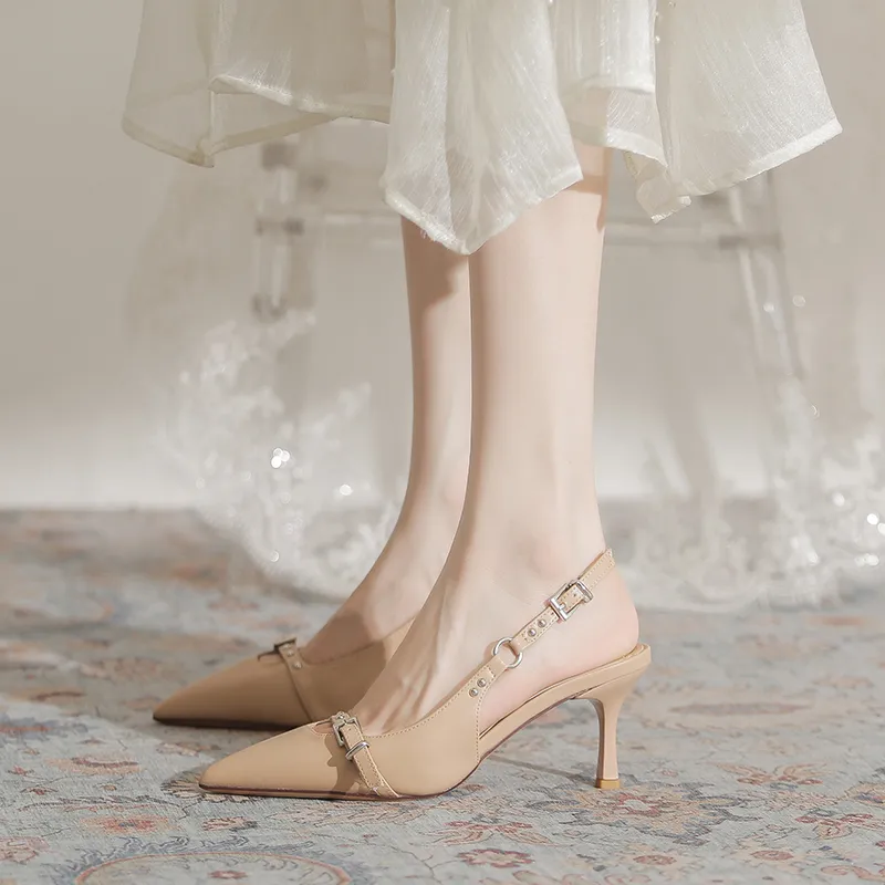 MABEL&CO Slim Heel High Heels 6.5cm Women's-11