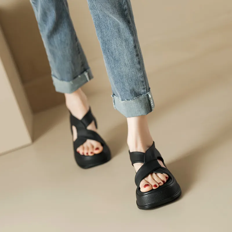 MABEL&CO One Strap Sandals 6cm Women's-7