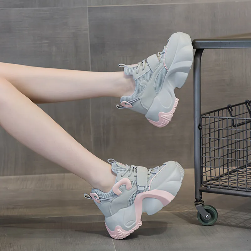 MABEL&CO Low Top Chunky Sneakers Women's-14