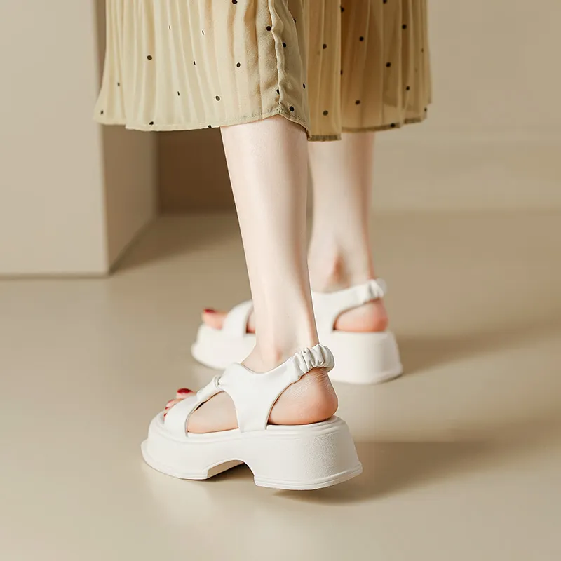 MABEL&CO One Strap Sandals 6cm Women's-4