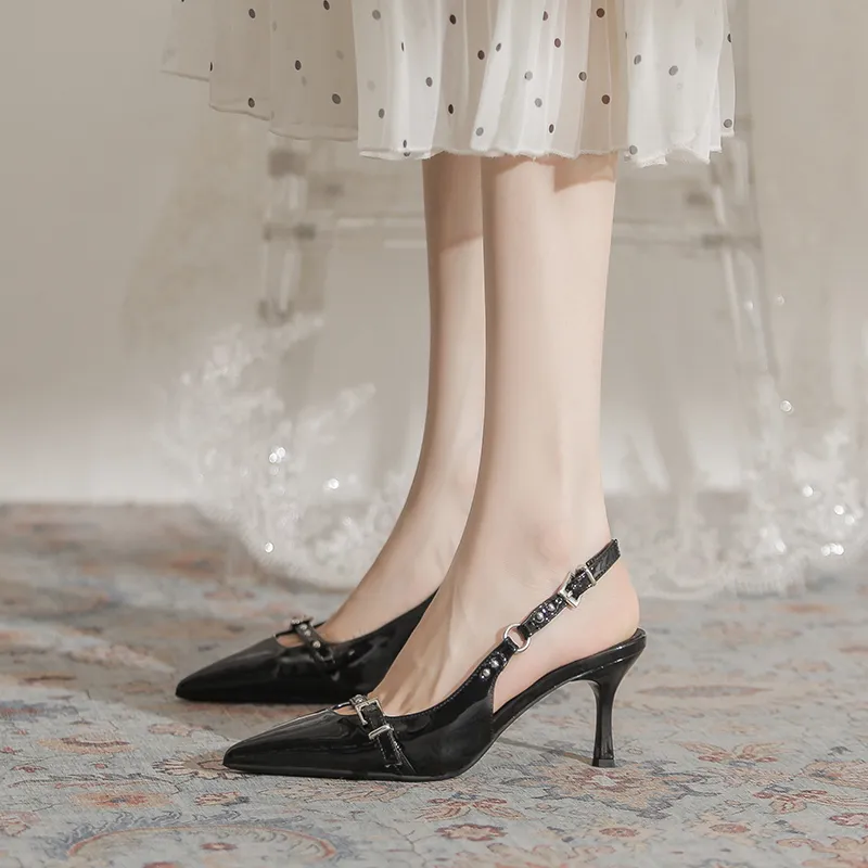 MABEL&CO Slim Heel High Heels 6.5cm Women's-3