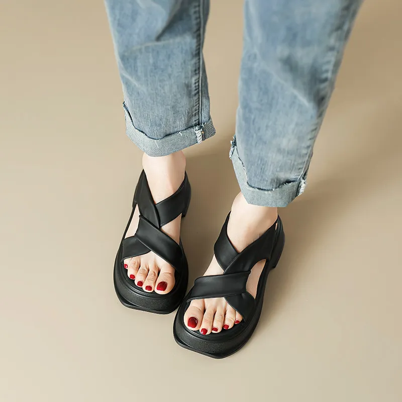 MABEL&CO One Strap Sandals 6cm Women's-9