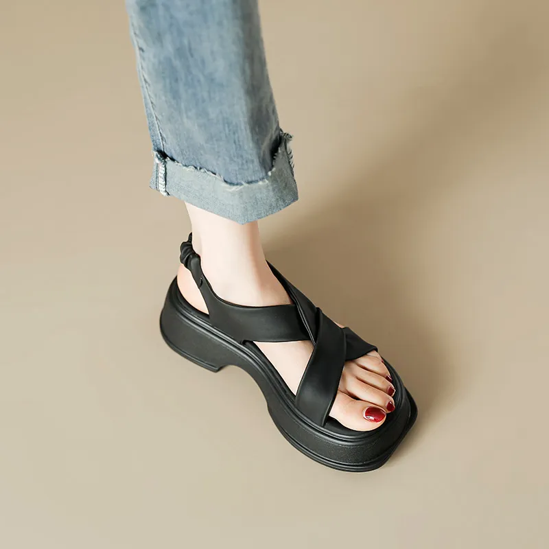 MABEL&CO One Strap Sandals 6cm Women's-8