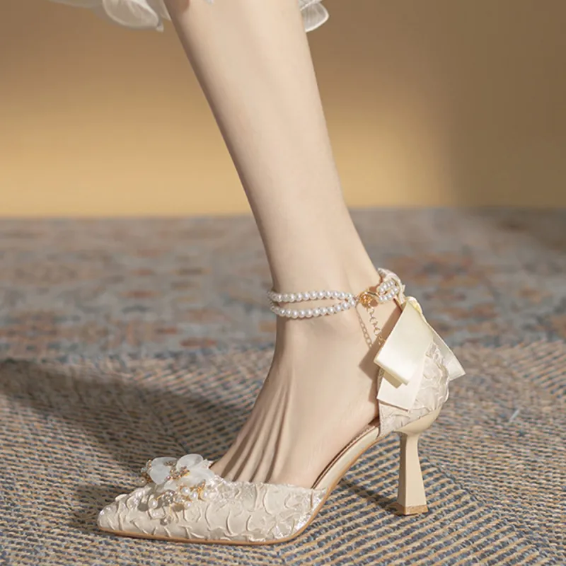 MABEL&CO High Heels Women's Apricot-3
