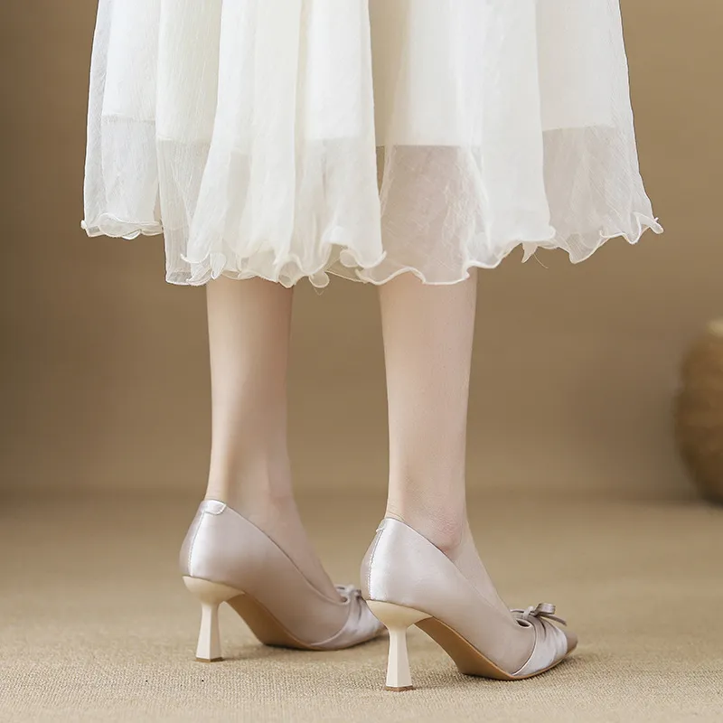 MABEL&CO High Heels Women's Apricot-2
