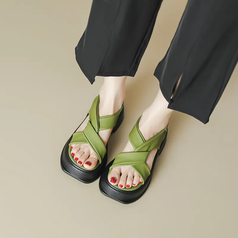 MABEL&CO One Strap Sandals 6cm Women's-13