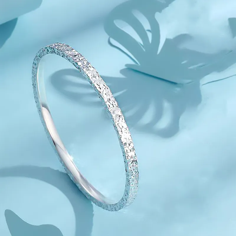 CGC S999 Fine Silver Sterling Silver Bracelets Women's-2