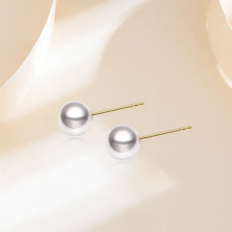 CGC Pearl Stud Earrings Women's-3