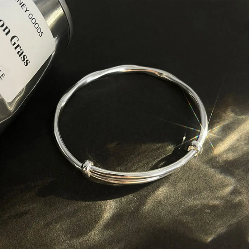 CGC S999 Fine Silver Bangles Unisex-1
