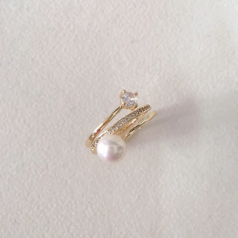 CGC Pearl Rings Women's-1