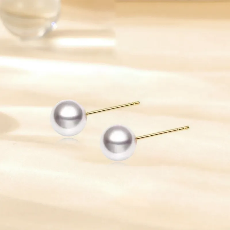 CGC Pearl Stud Earrings Women's-2