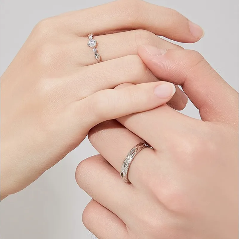CGC S999 Fine Silver Adjustable Ring Unisex-3