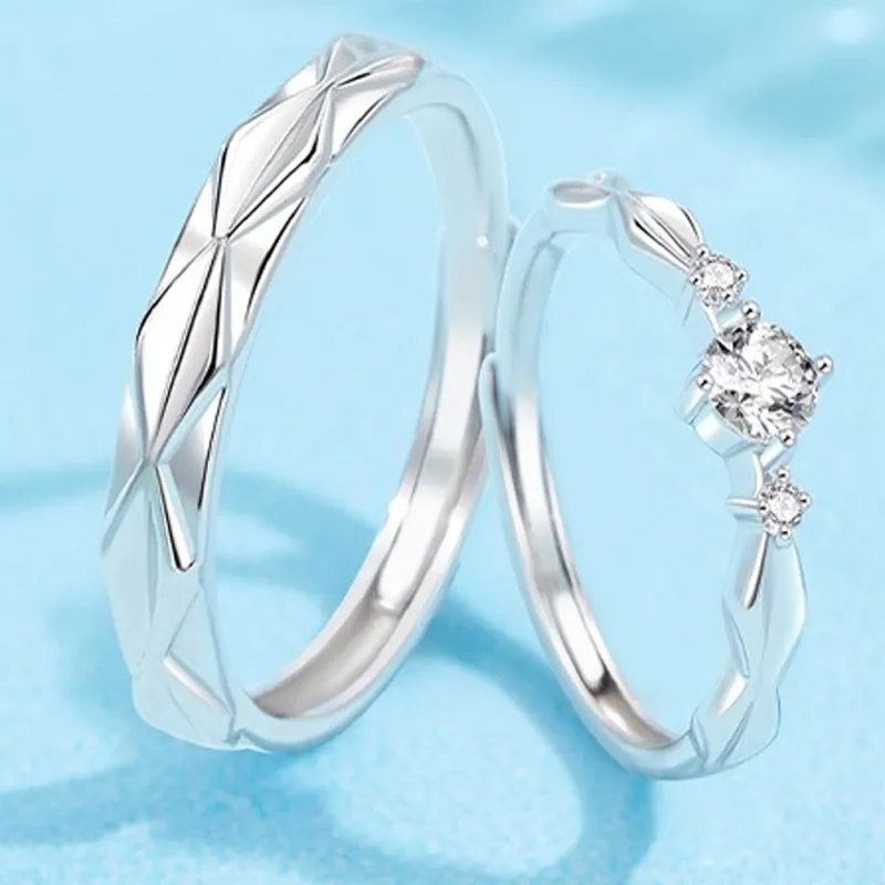 CGC S999 Fine Silver Adjustable Ring Unisex-1