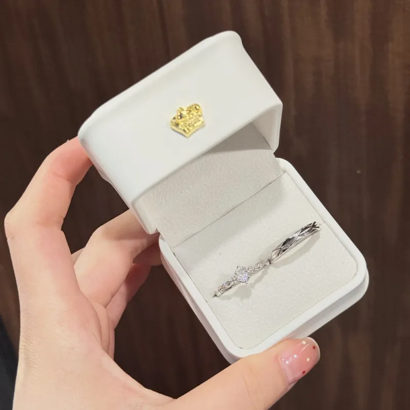 CGC S999 Fine Silver Adjustable Ring Unisex-1