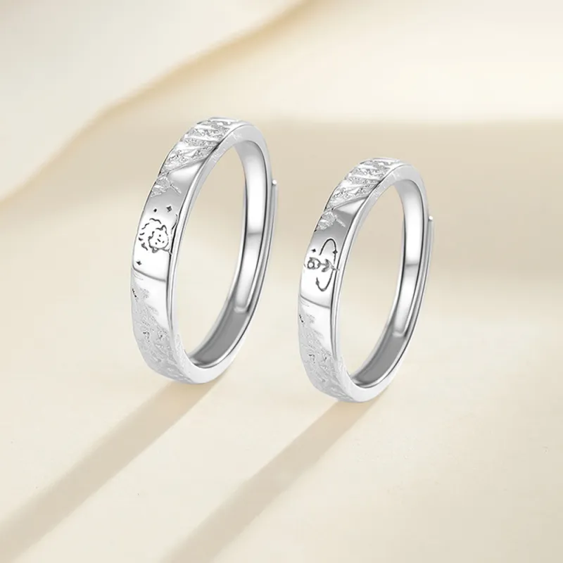 CGC S999 Fine Silver Rings Unisex-2