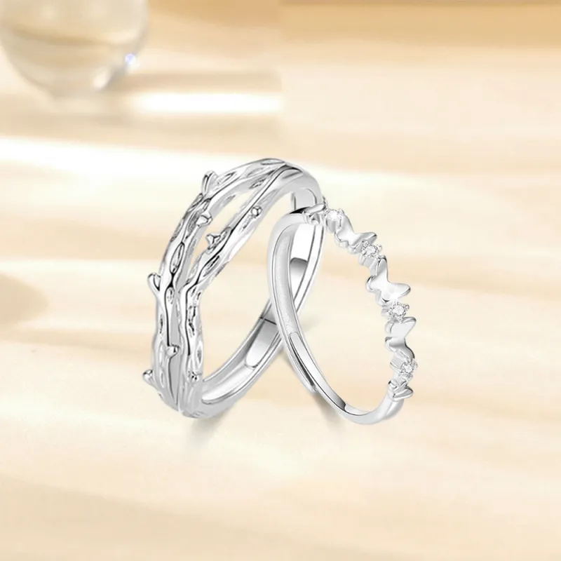 CGC S999 Fine Silver Rings Unisex-2