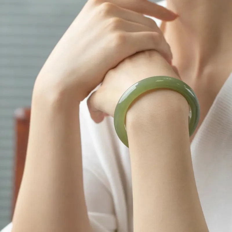 CGC Hetian Jade Bangles Women's-1